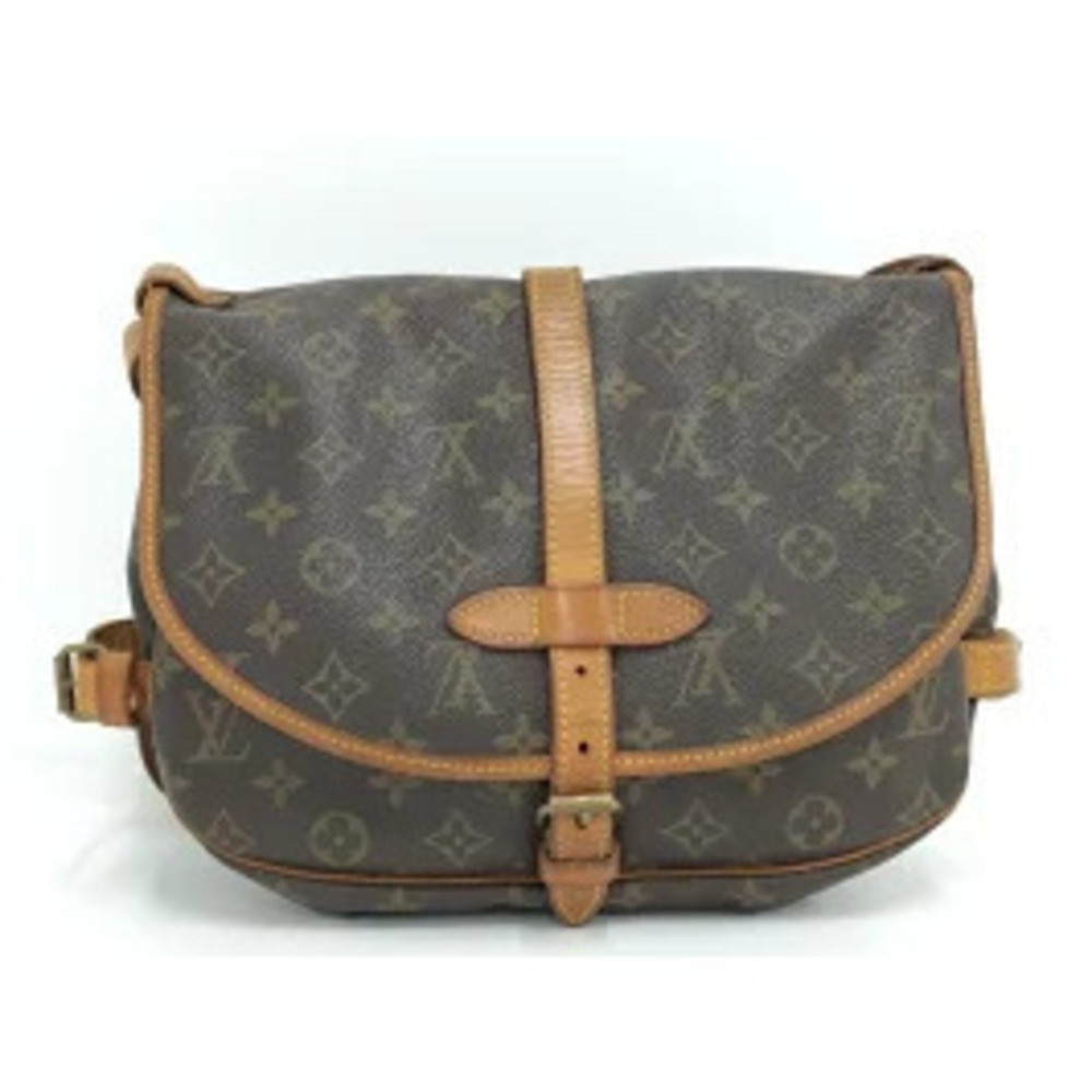 Louis Vuitton Monogram Shoulder Bag Saumur